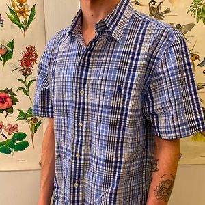 Polo Ralph Lauren short sleeve Madras shirt